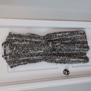 Laura Bianchi dress linen sleeveless made in Italy size M